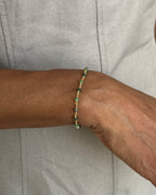 Ruby Zoisite Crystal Bracelet