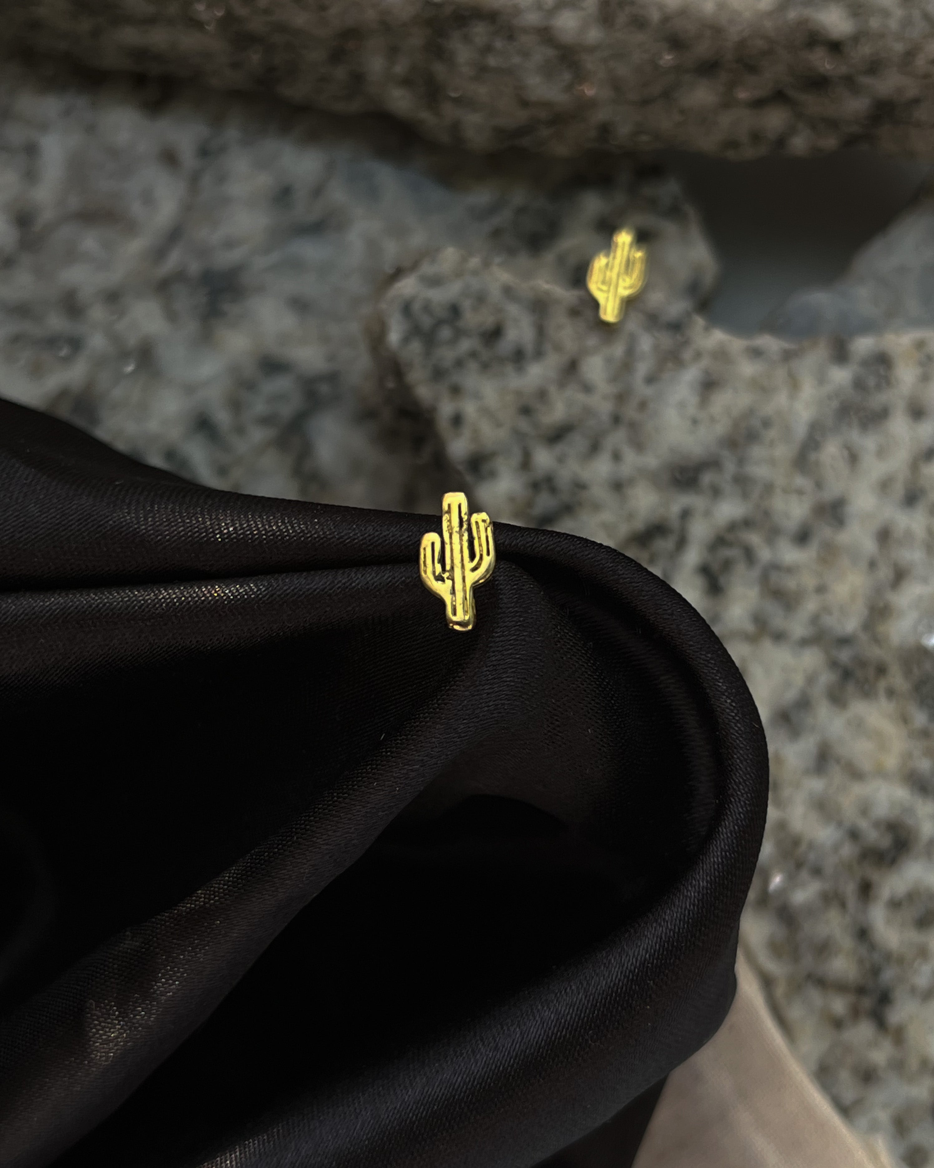 Brass tuds with unique design handmade by a creator's studio