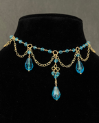 Bridgerton Blue Necklace