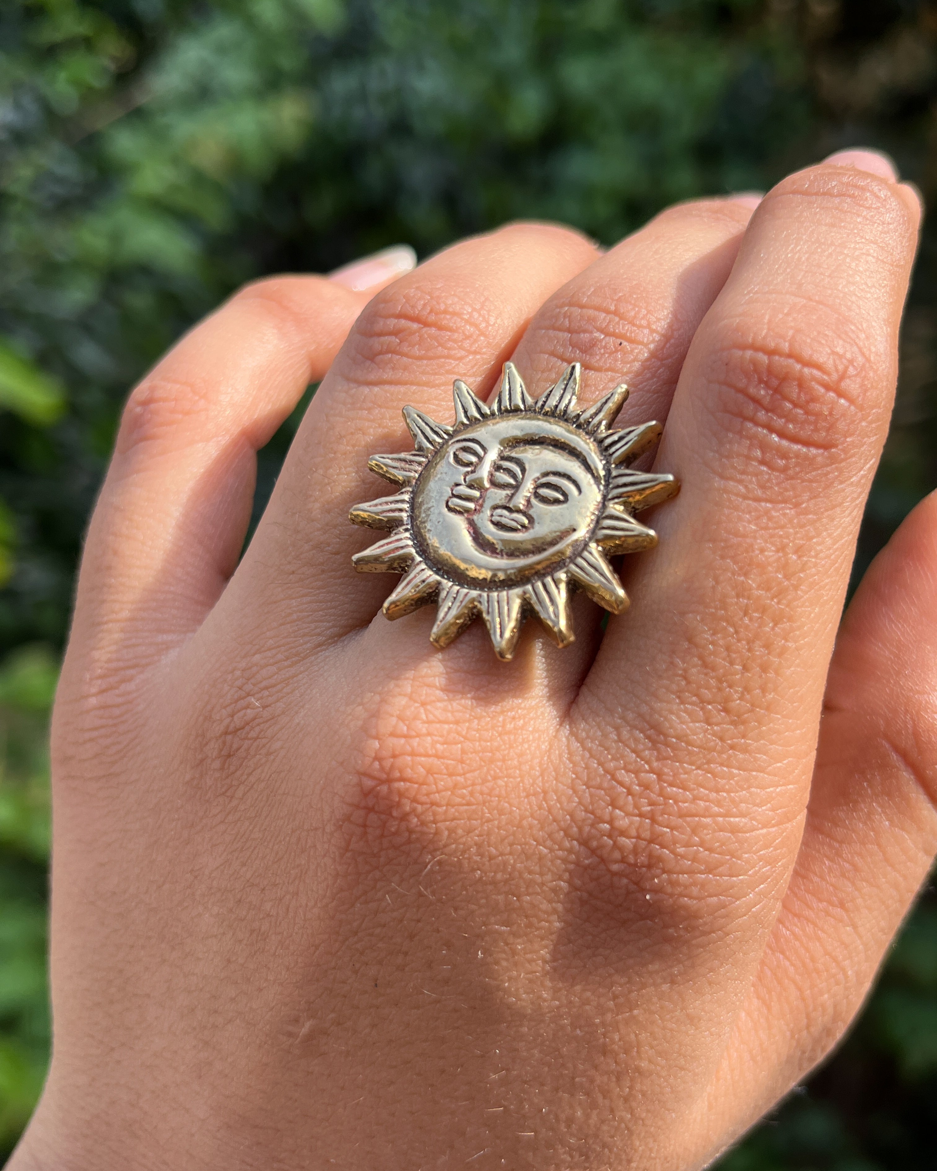 Soluna Ring Brass