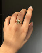 North Star Ring Brass