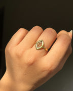 Mini Yoni Ring Brass