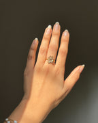 Sunflower Ring Brass