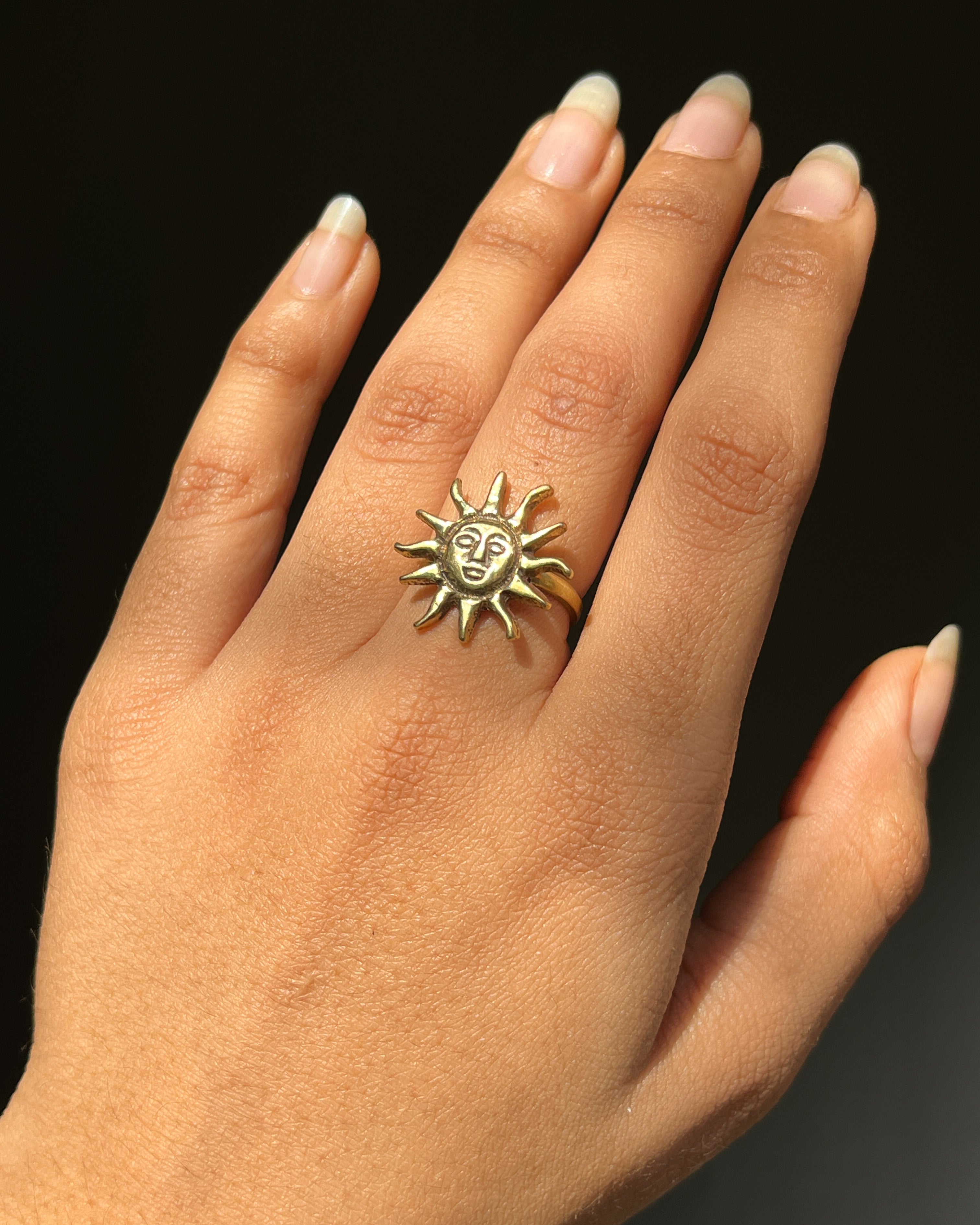 Suraj Ring Brass