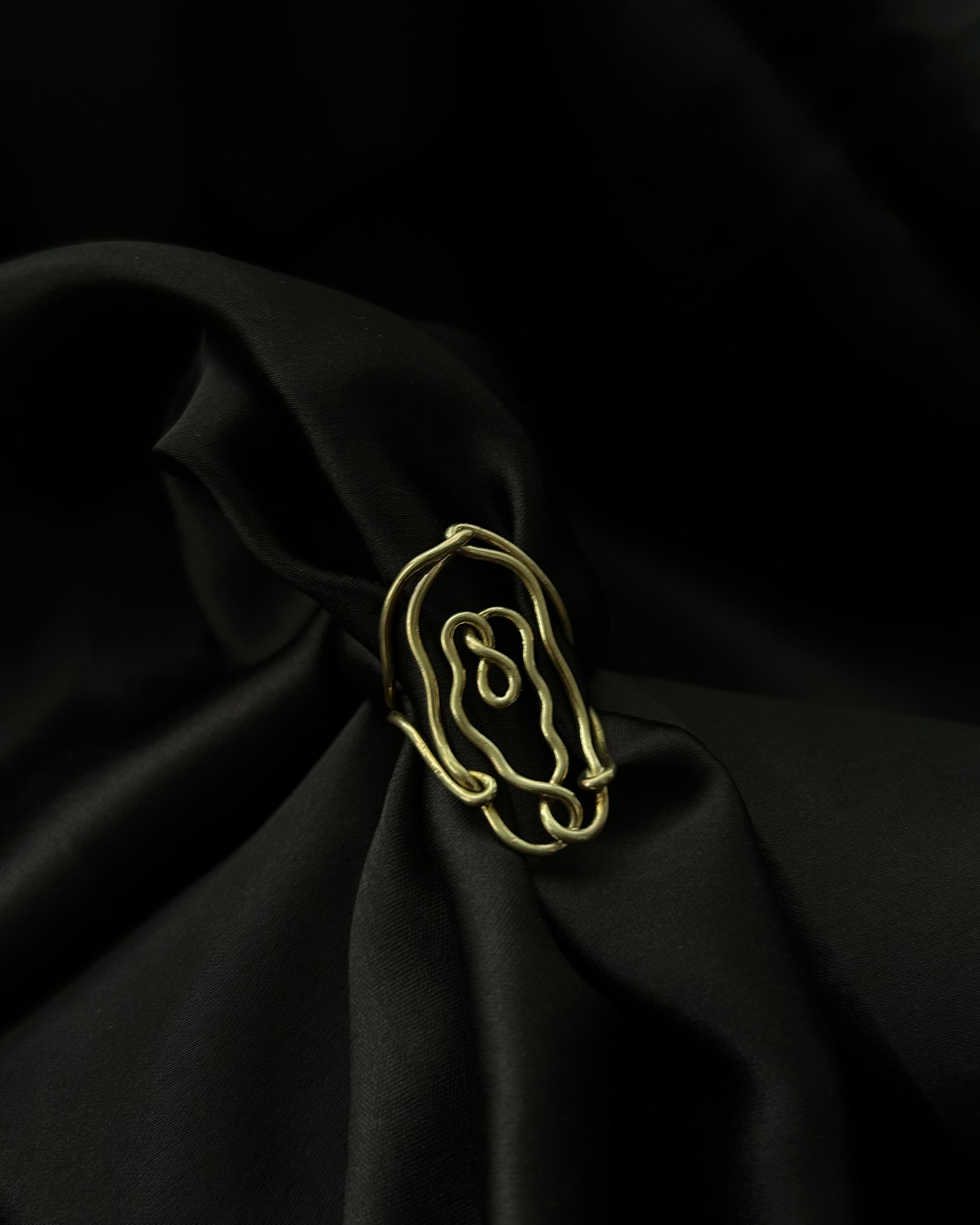 Vulva Ring Brass