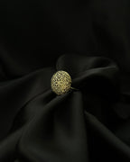 Vintage Memory Ring Brass