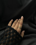 Lotus Ring Brass