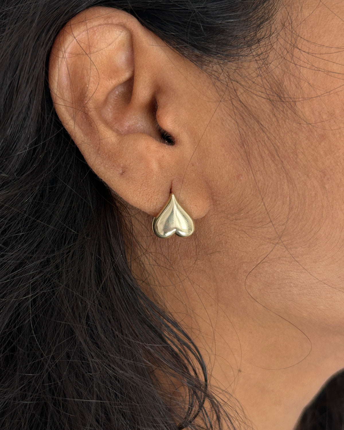 Inverted Heart Hoops