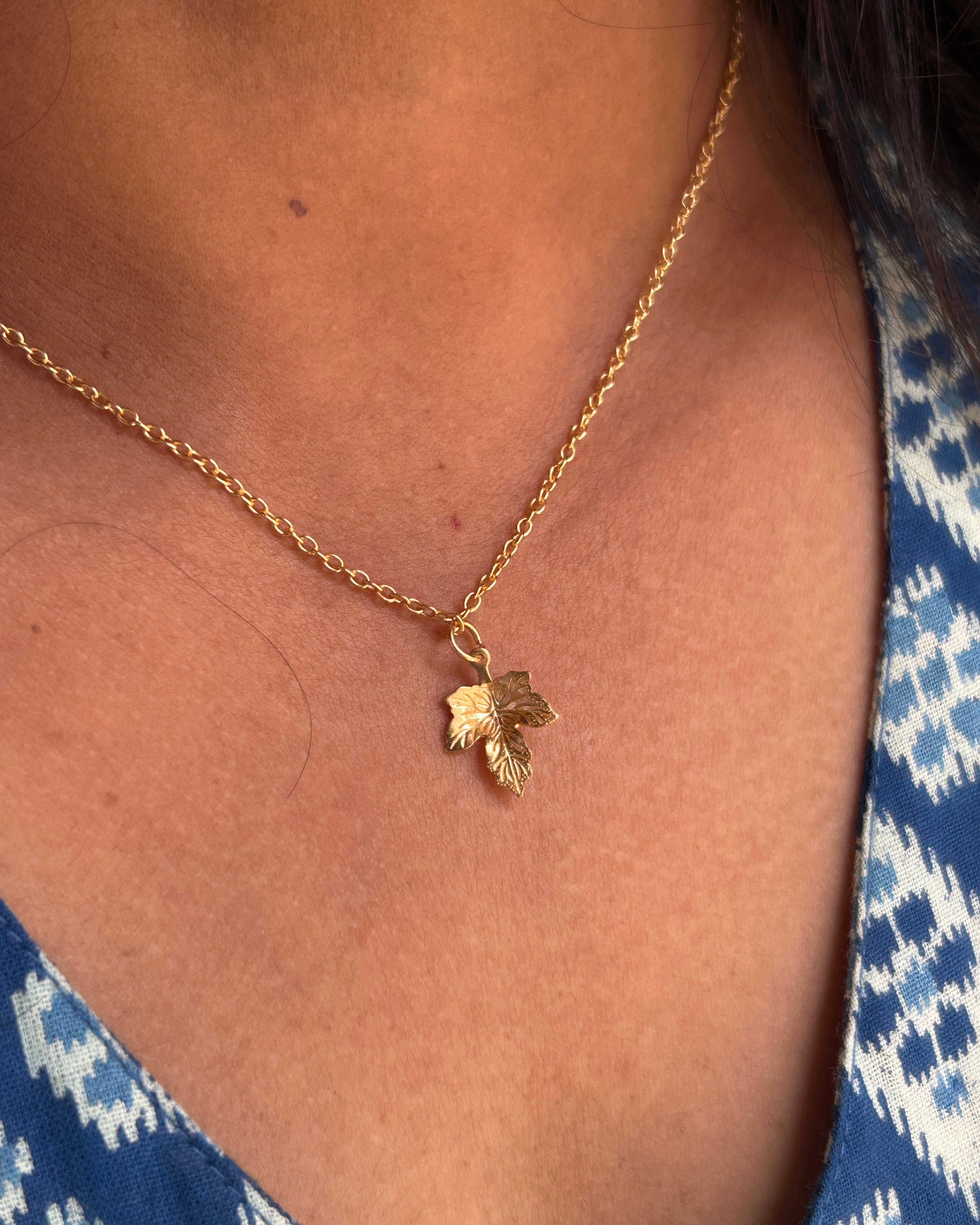 Maple leaf Necklace
