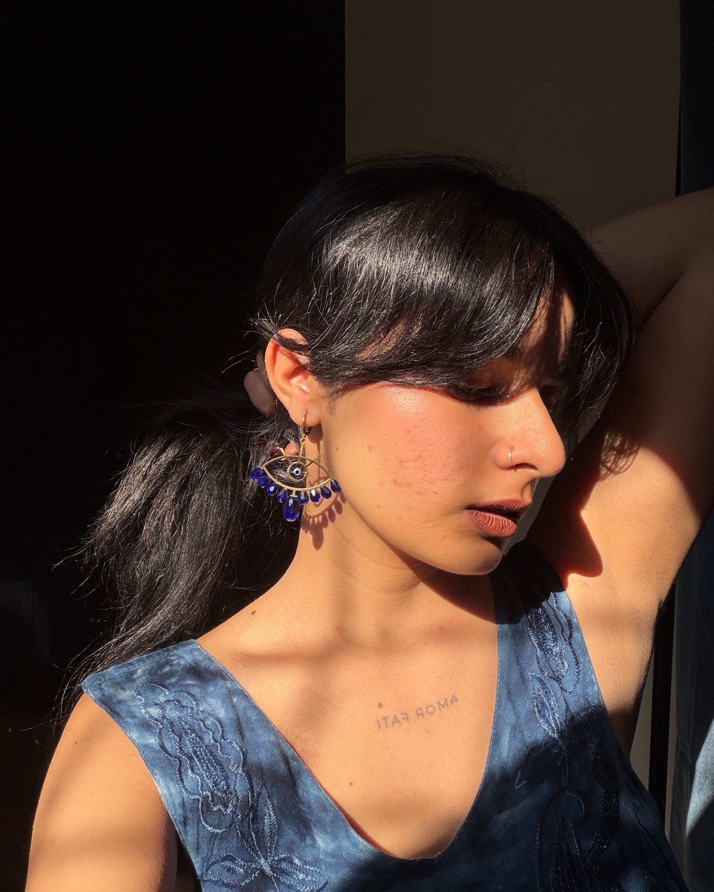 Evil Eye Statement Earrings