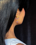 Amethyst Chandelier Earrings