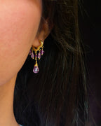 Amethyst Chandelier Earrings