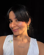 Peridot Chandelier Earrings
