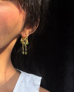 Peridot Chandelier Earrings