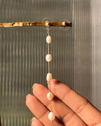 White Pearl Danglers (multi-wear)