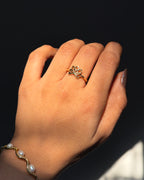 Lotus Ring Brass