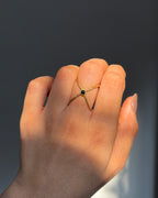 Black Onyx Cross Ring