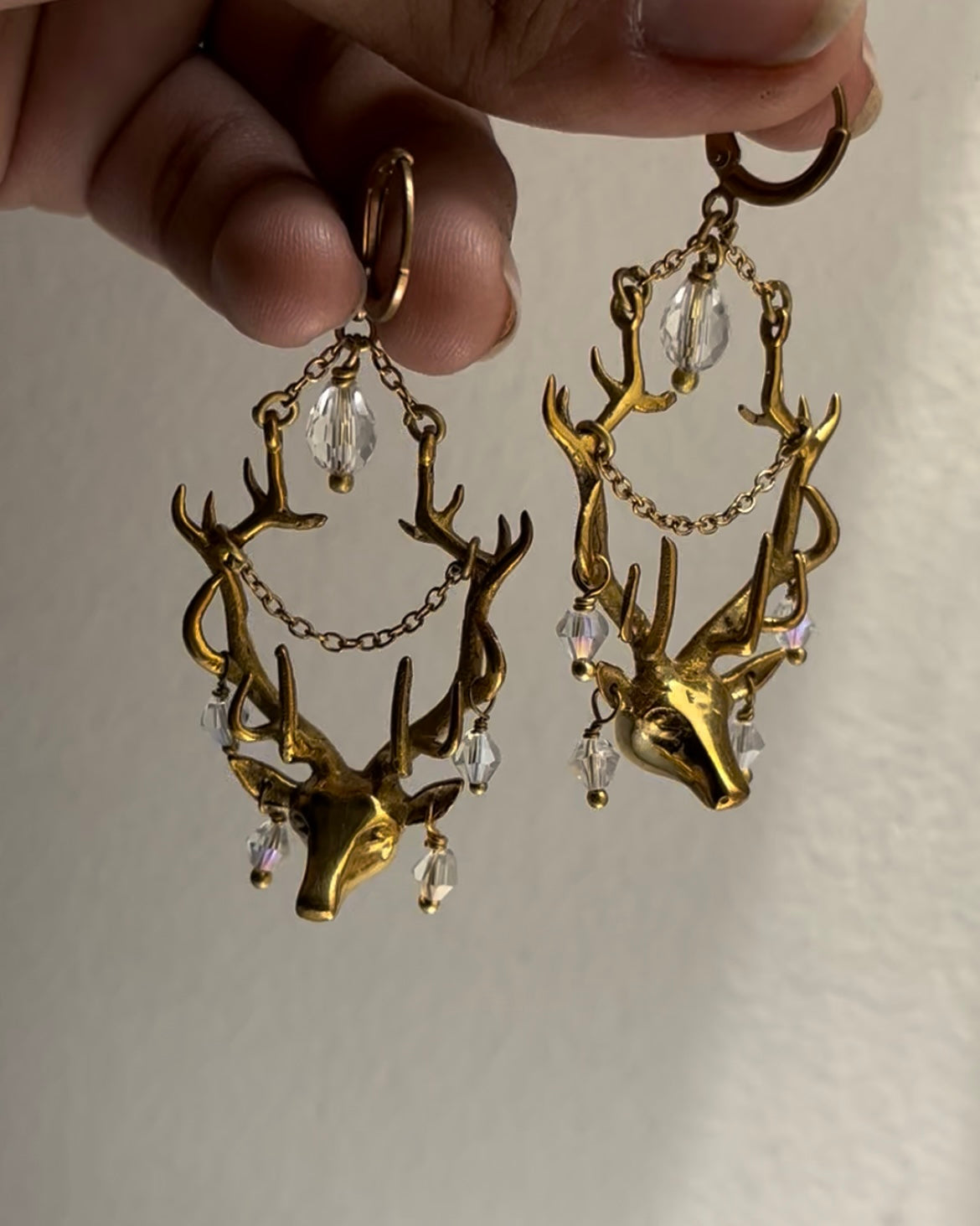 Reindeer Earrings