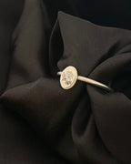 Birth Flower Ring Silver