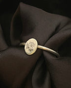 Birth Flower Ring Silver