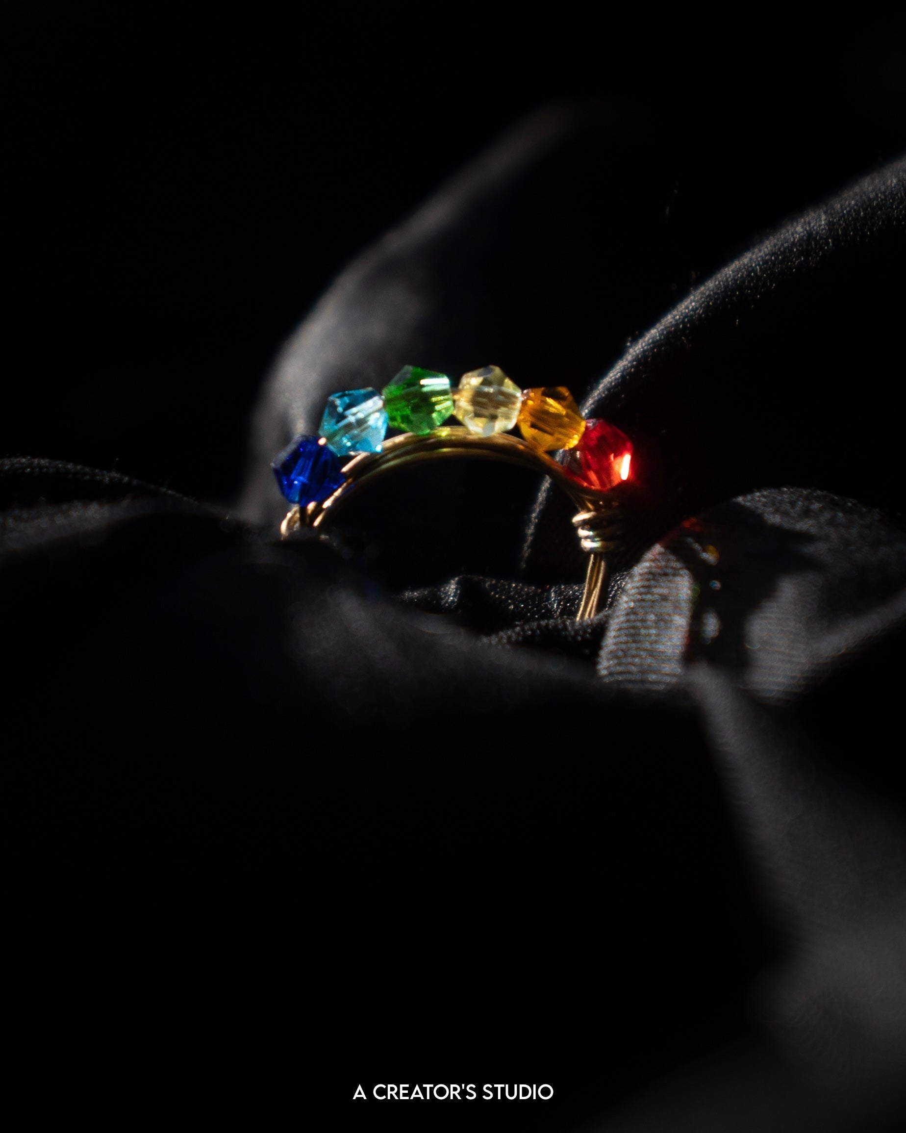 Rainbow Ring Brass
