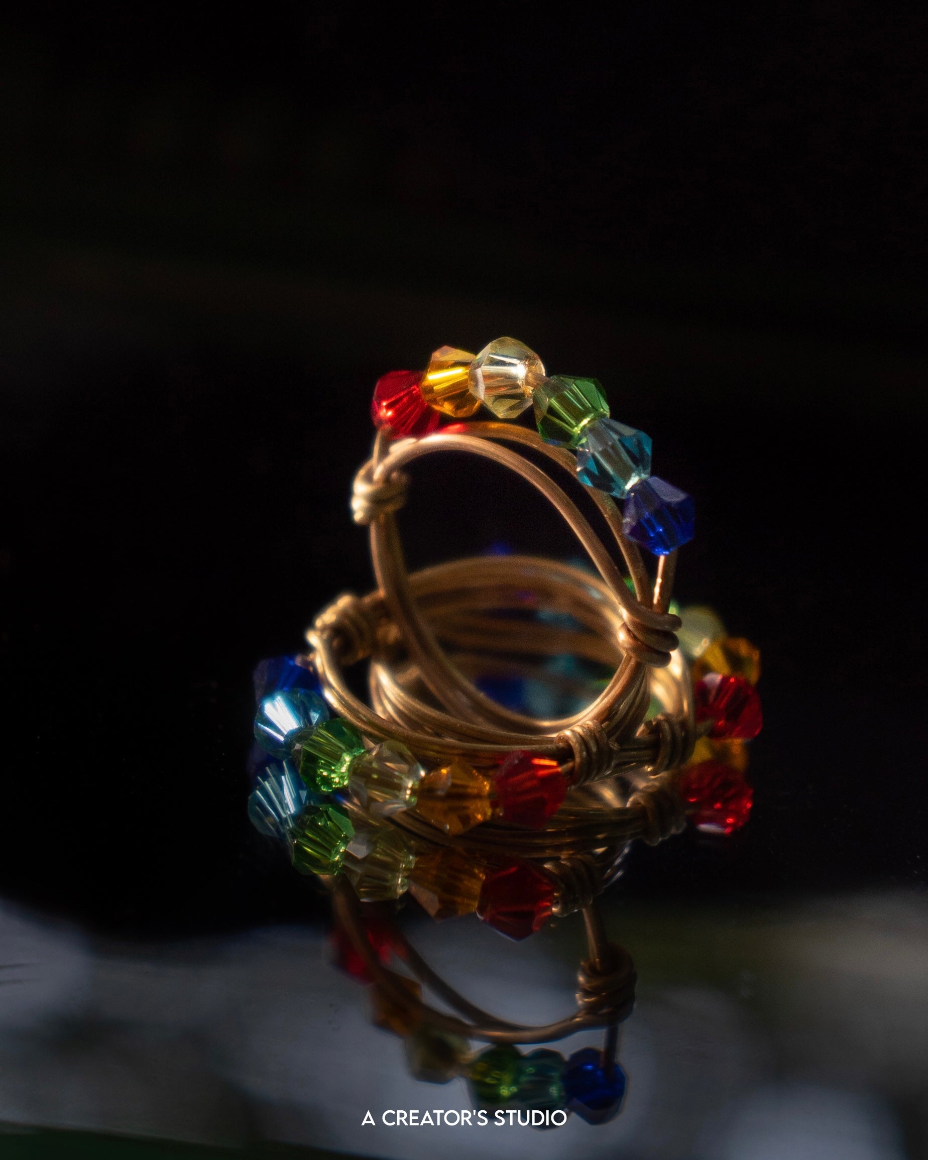 Rainbow Ring Brass
