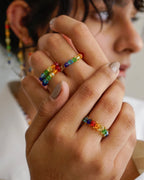 Rainbow Ring Brass
