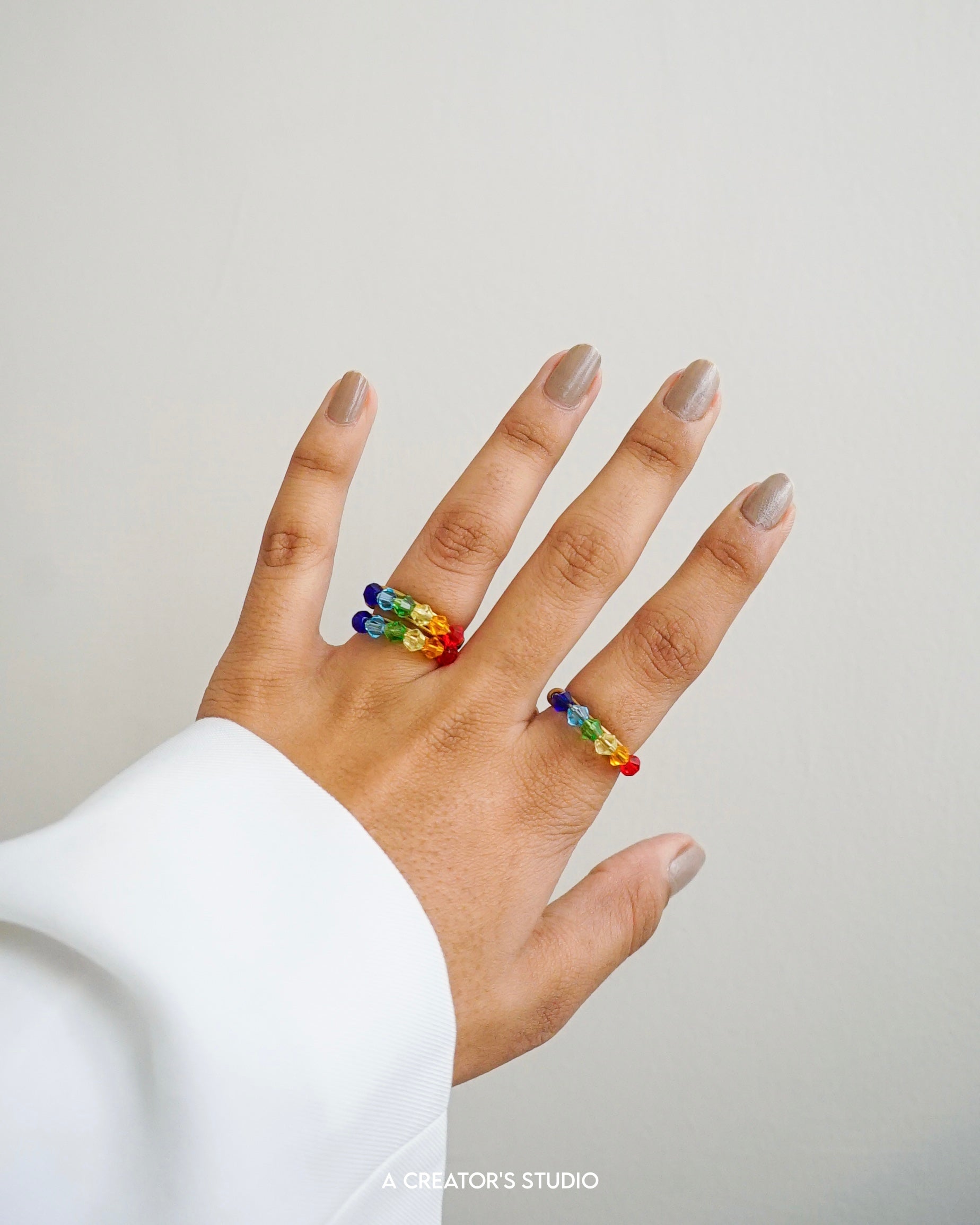 Rainbow Ring Brass