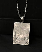Silver Van Gogh Necklace