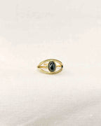 Evil Eye Ring Brass
