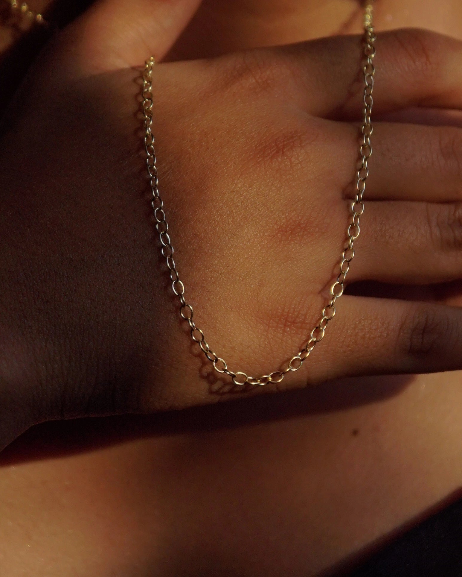 Olivia Round Linked Chain