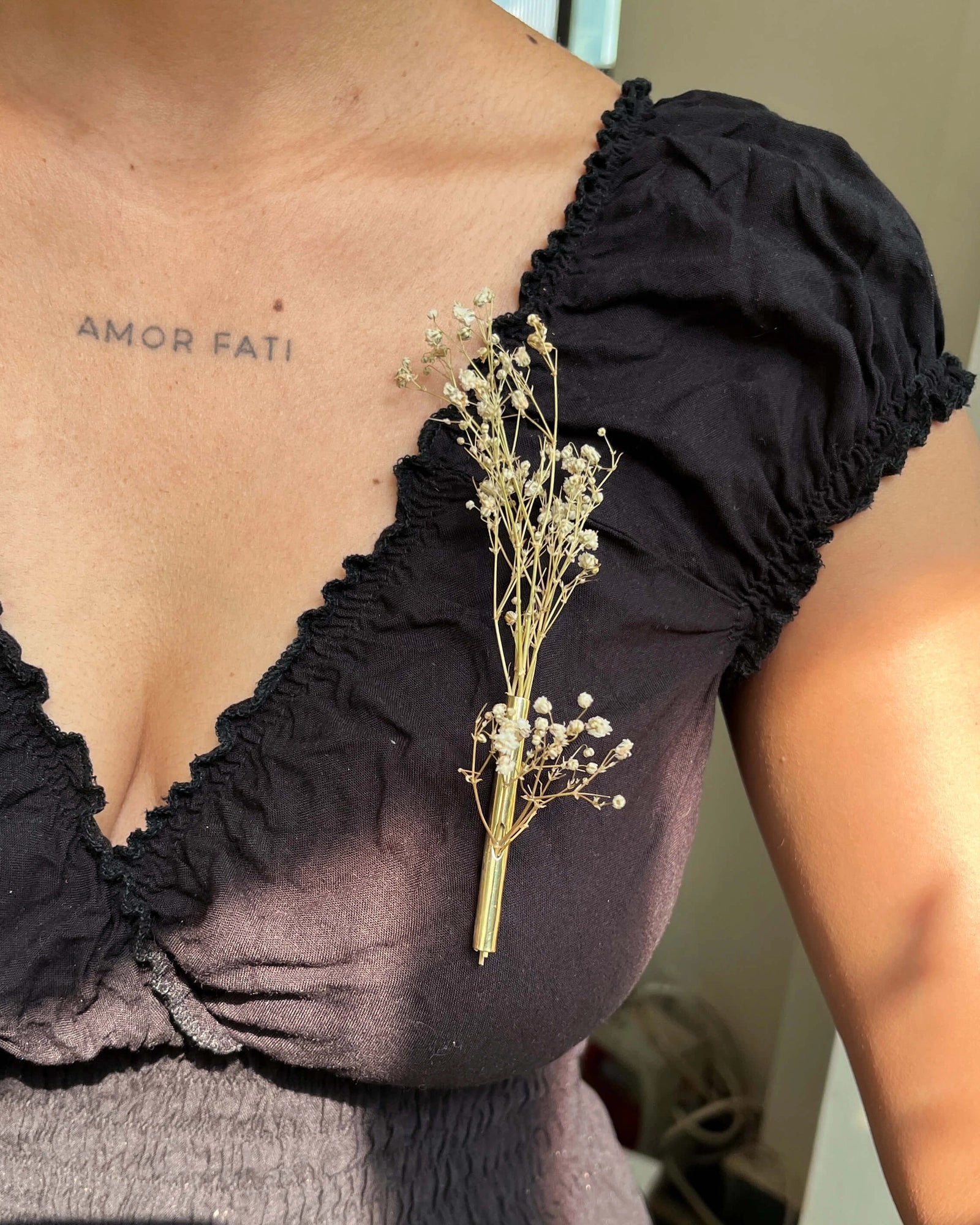 Flower Holder Brooch