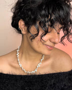 White Chip Freshwater Pearl Necklace