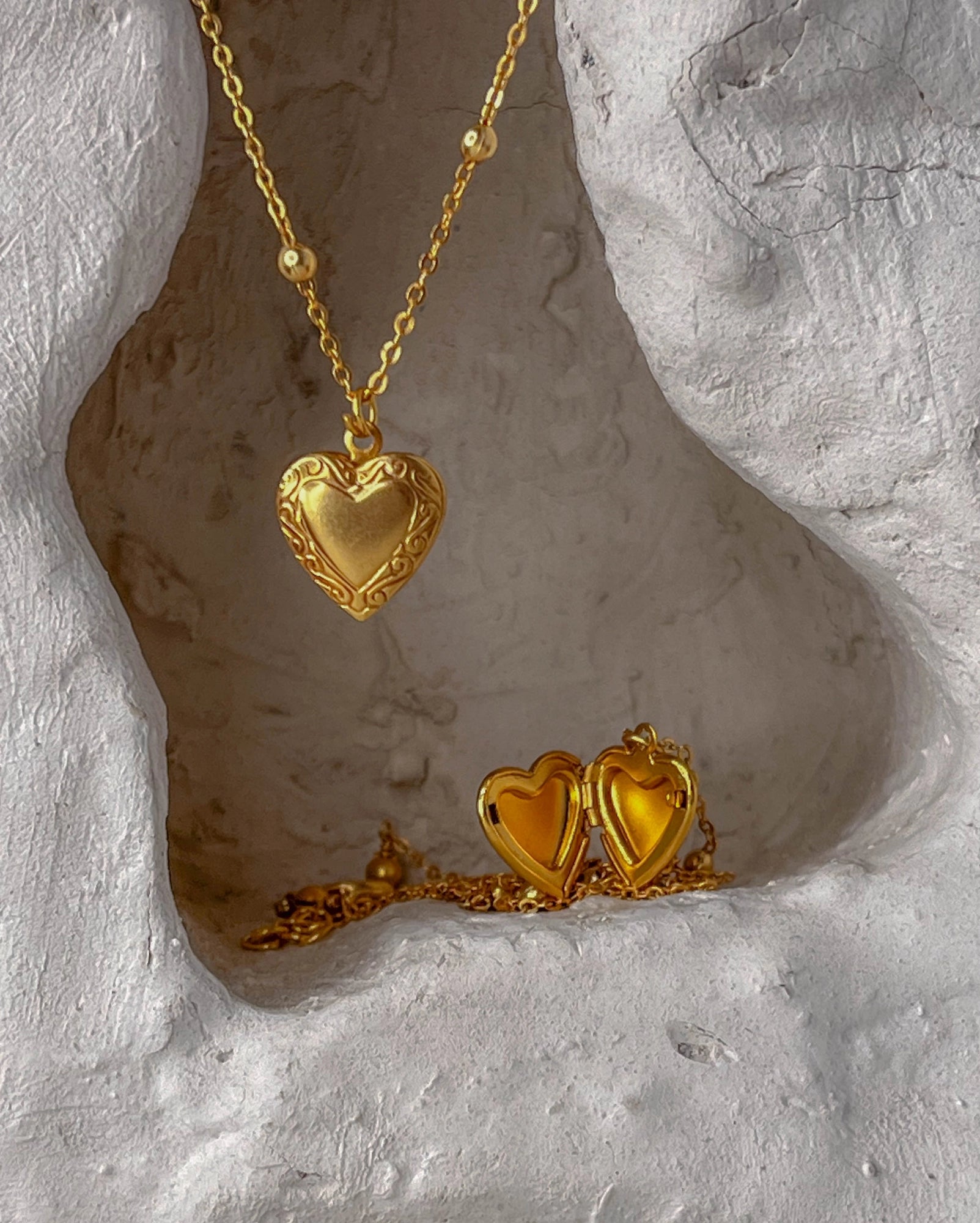 Heart Photo Necklace