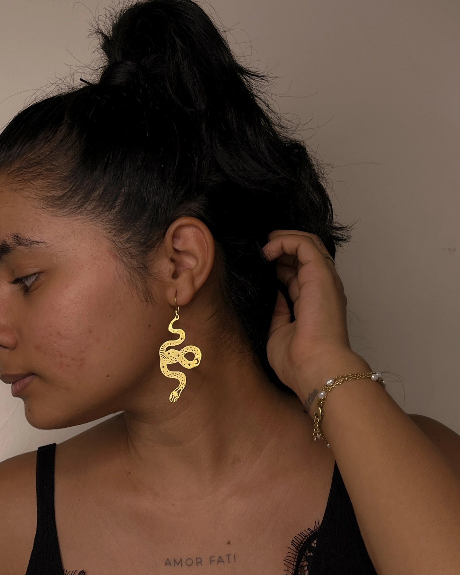 Mystical Snake Earrings