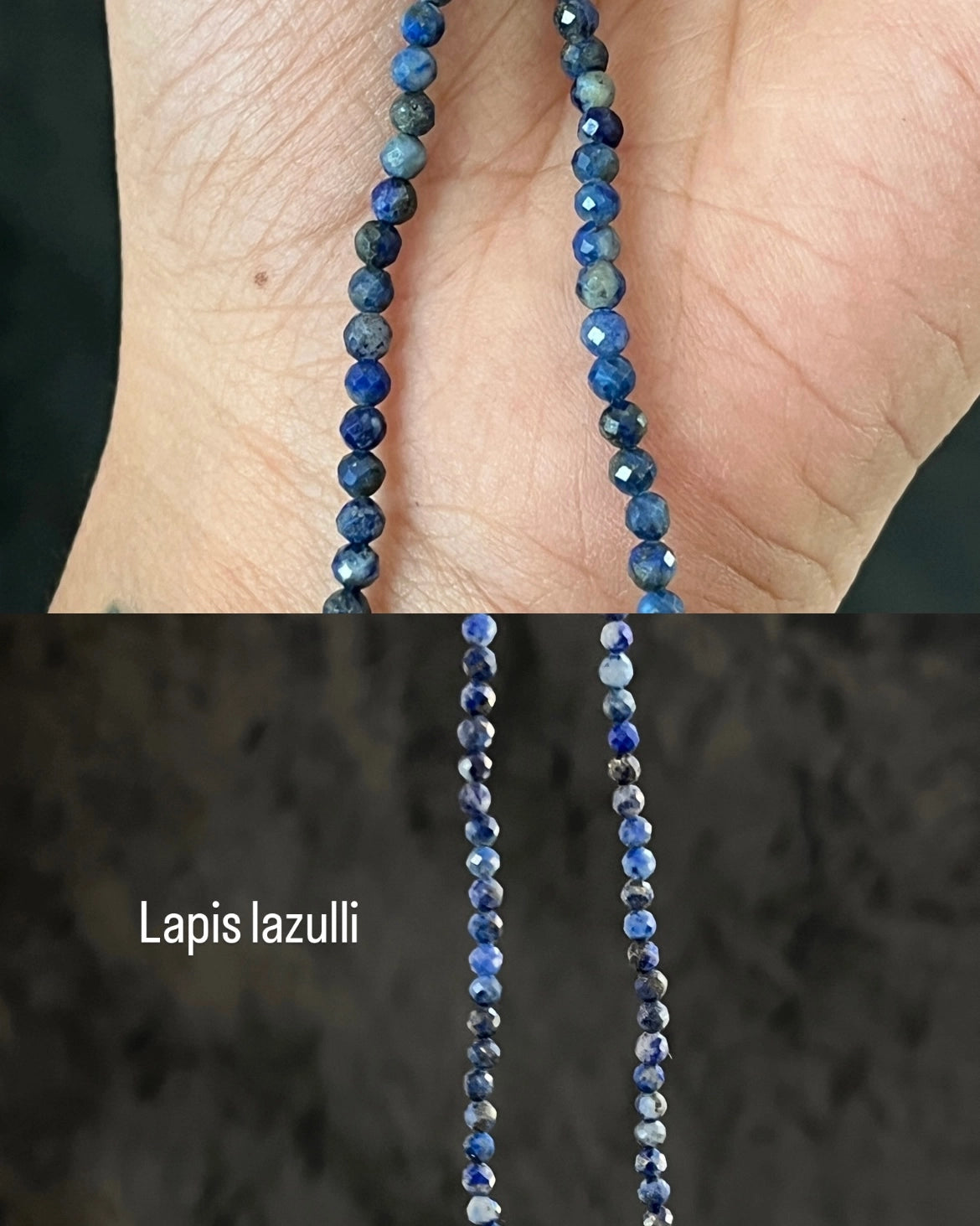 Brass crystal link bracelet with multiple crystal links handmade by A Creator's Studio