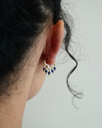 Lapis Lazuli Huggies