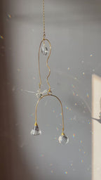 Glass Bird Suncatcher