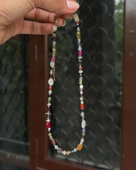 Multi Stone Necklace